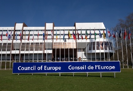Fotografia da sede do Conselho da Europa